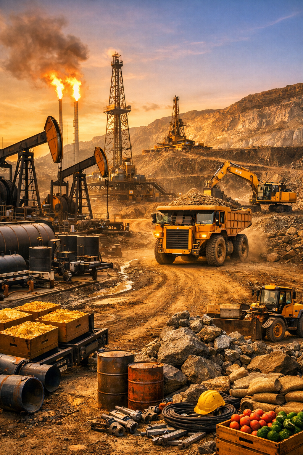 Pétrole et Mine